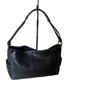 Fossil black leather shoulder bag (BG)